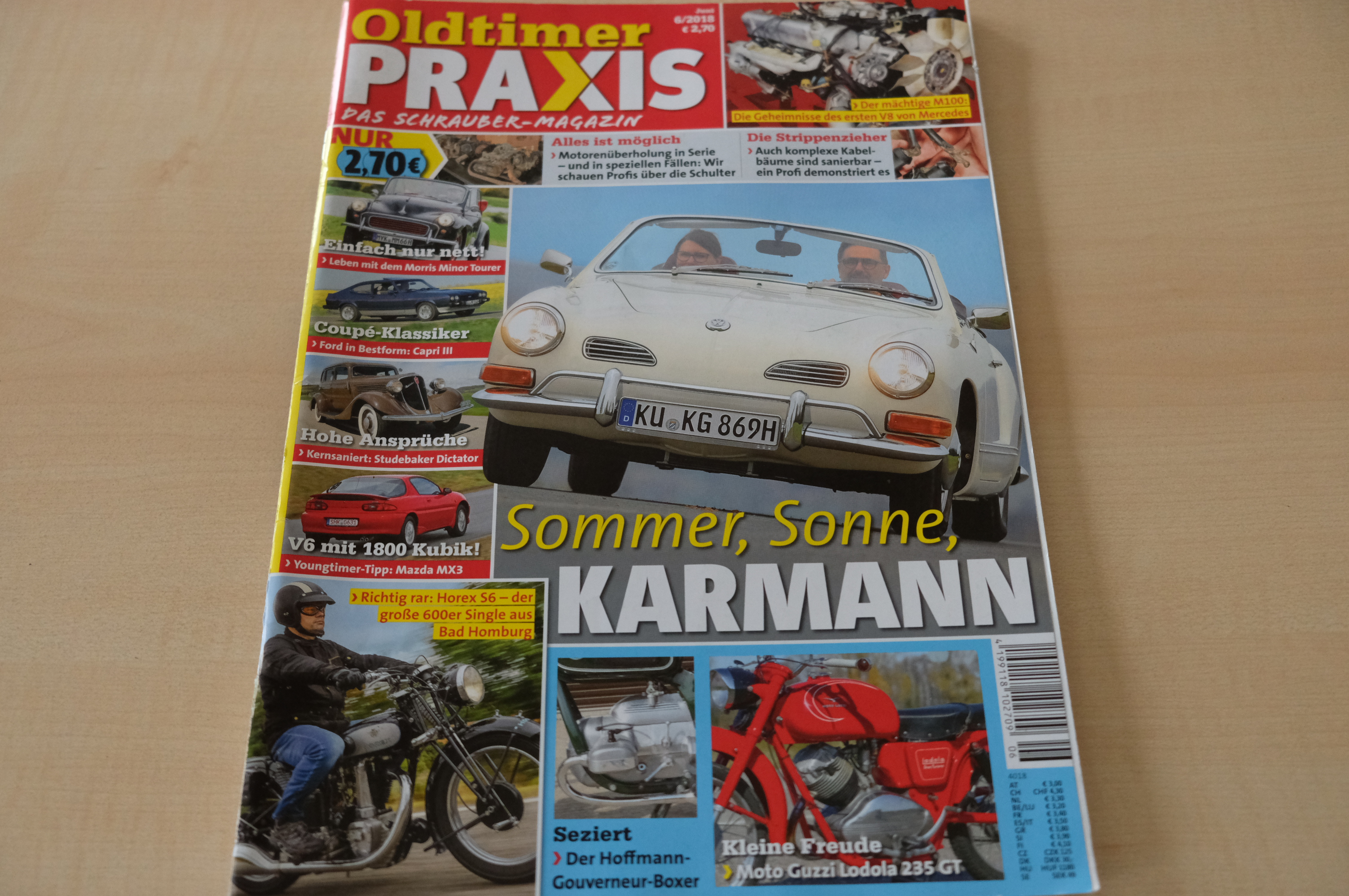 Deckblatt Oldtimer Praxis (06/2018)
